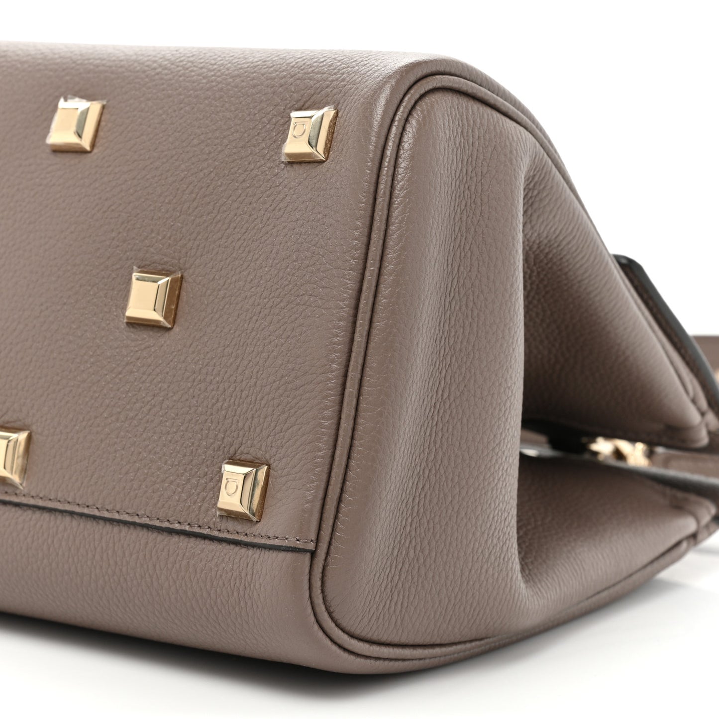 Calfskin Studio Bag Caraway Seed