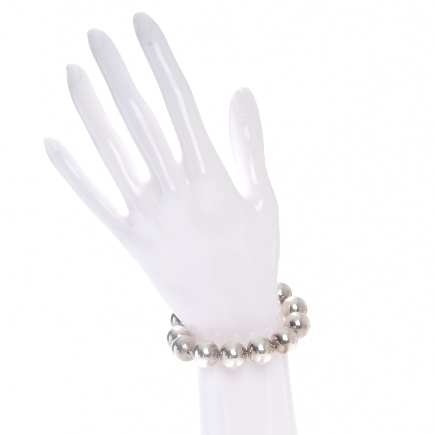 Sterling Silver 10mm HardWear Ball Bracelet