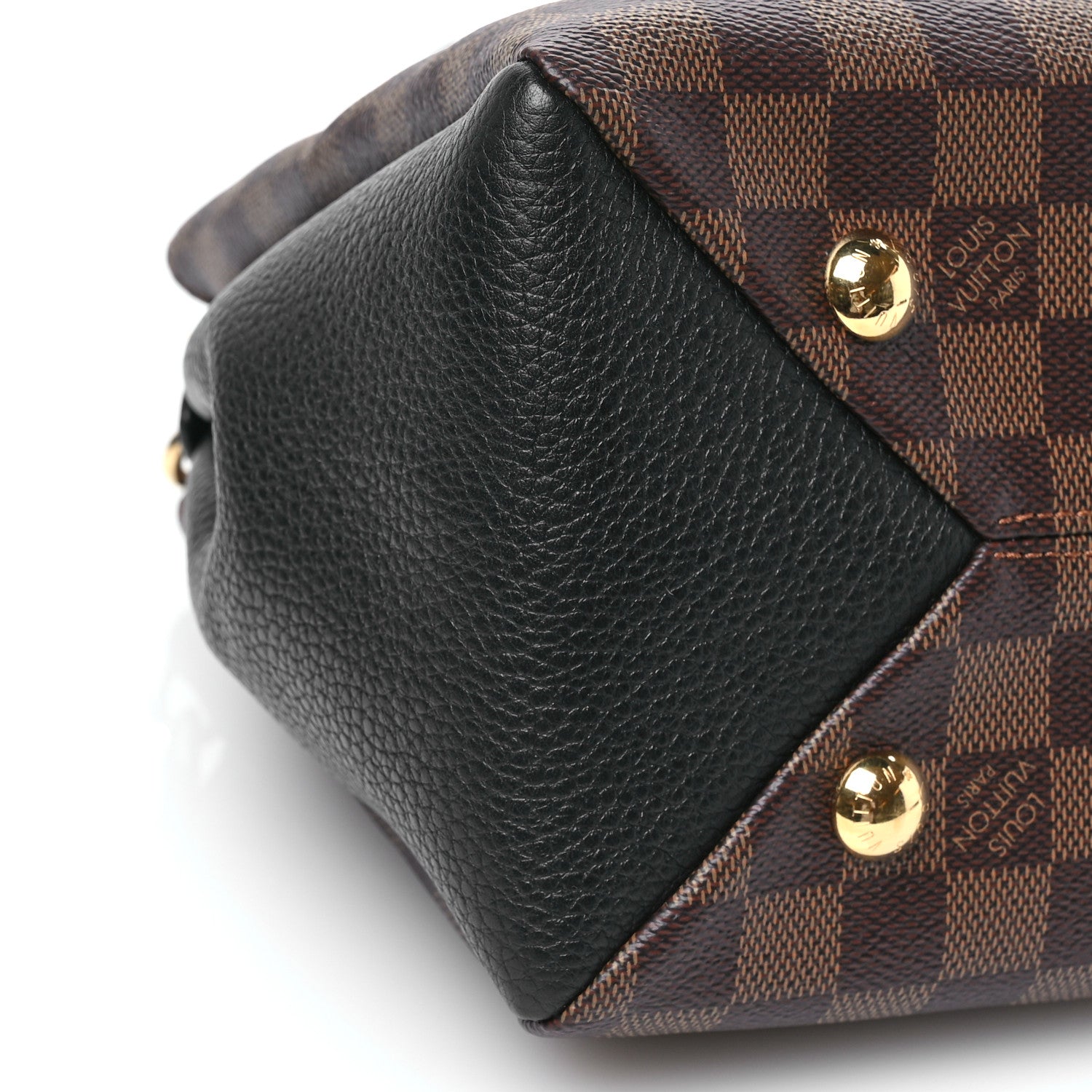 Louis Vuitton Damier Ebene Cuir Taurillon Brittany Black 9 of 11