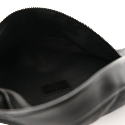 Louis Vuitton Calfskin Monogram Shadow Discovery Bumbag Black 5 of 9