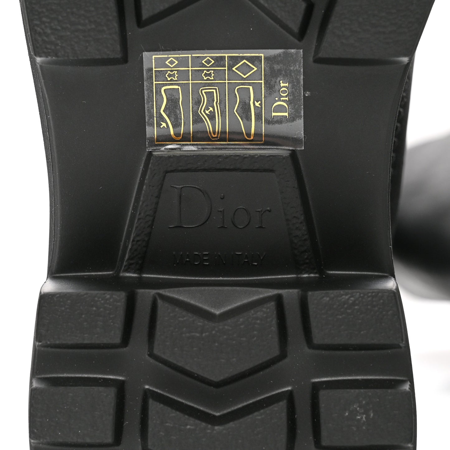 Nappa Stretch Dior Arcade High Boots 36.5 Black