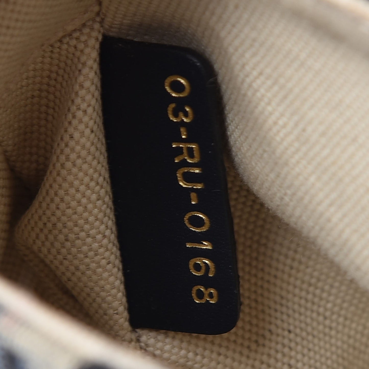 Oblique Mini Saddle Bag Blue