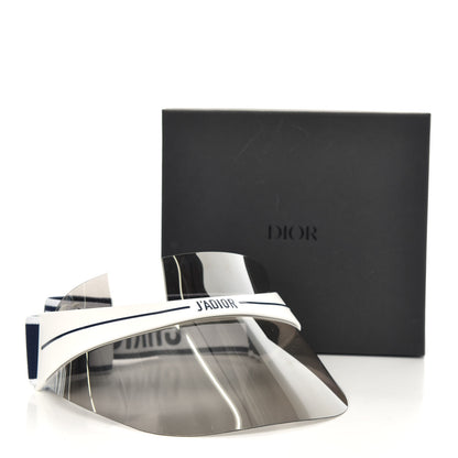 Christian Dior Mirrored DiorClub1 Sun Visor Silver 7 of 7