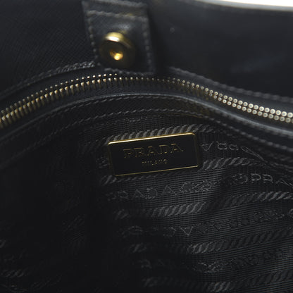 Prada Saffiano Lux Large Tote Black 8 of 11