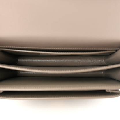 Saint Laurent Calfskin Medium Monogram Sunset Greyish Brown 5 of 13