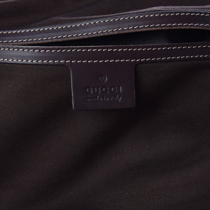 Gucci GG Plus Monogram Web Medium Flap Messenger Beige Dark Brown 6 of 11