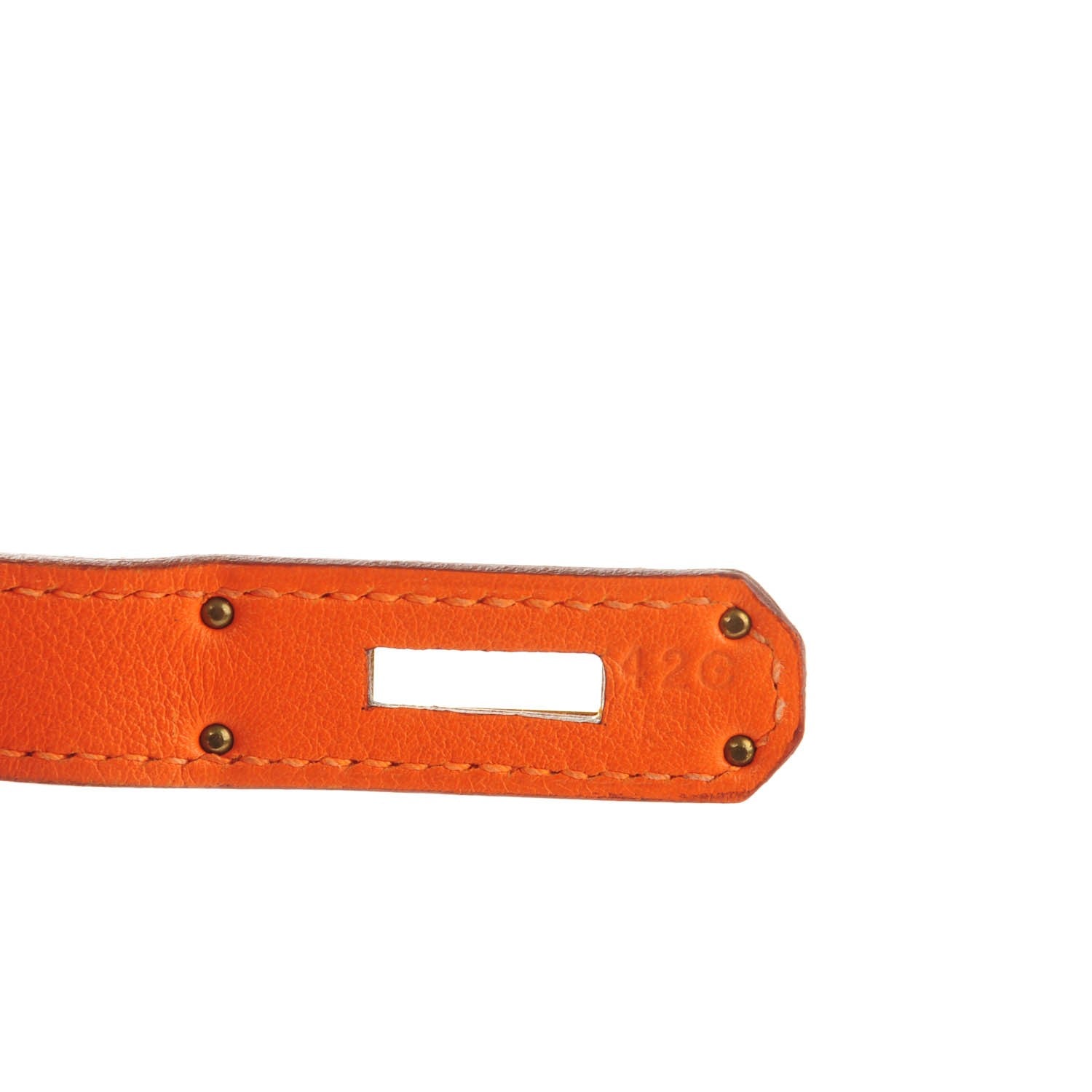 Hermes Swift Birkin 35 Orange 7 of 28