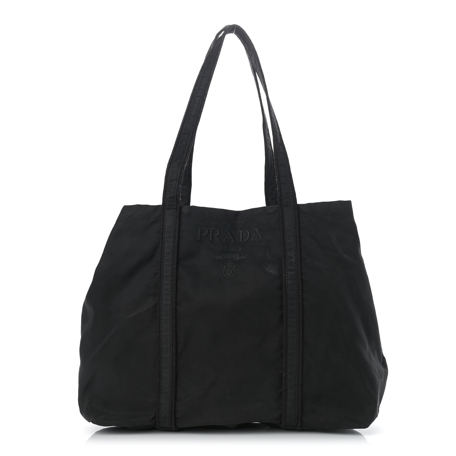Prada Tessuto Nylon Tote Black 1 of 17