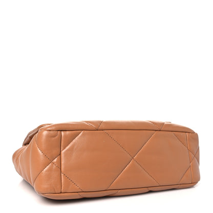 Chanel Lambskin Quilted Medium Chanel 19 Flap Brown 4 of 10