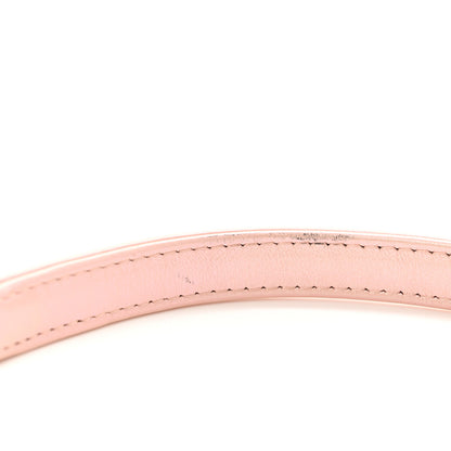 Chanel Iridescent Lambskin Calfskin Quilted Small Gabrielle Clutch With Chain Light Pink 15 of 15