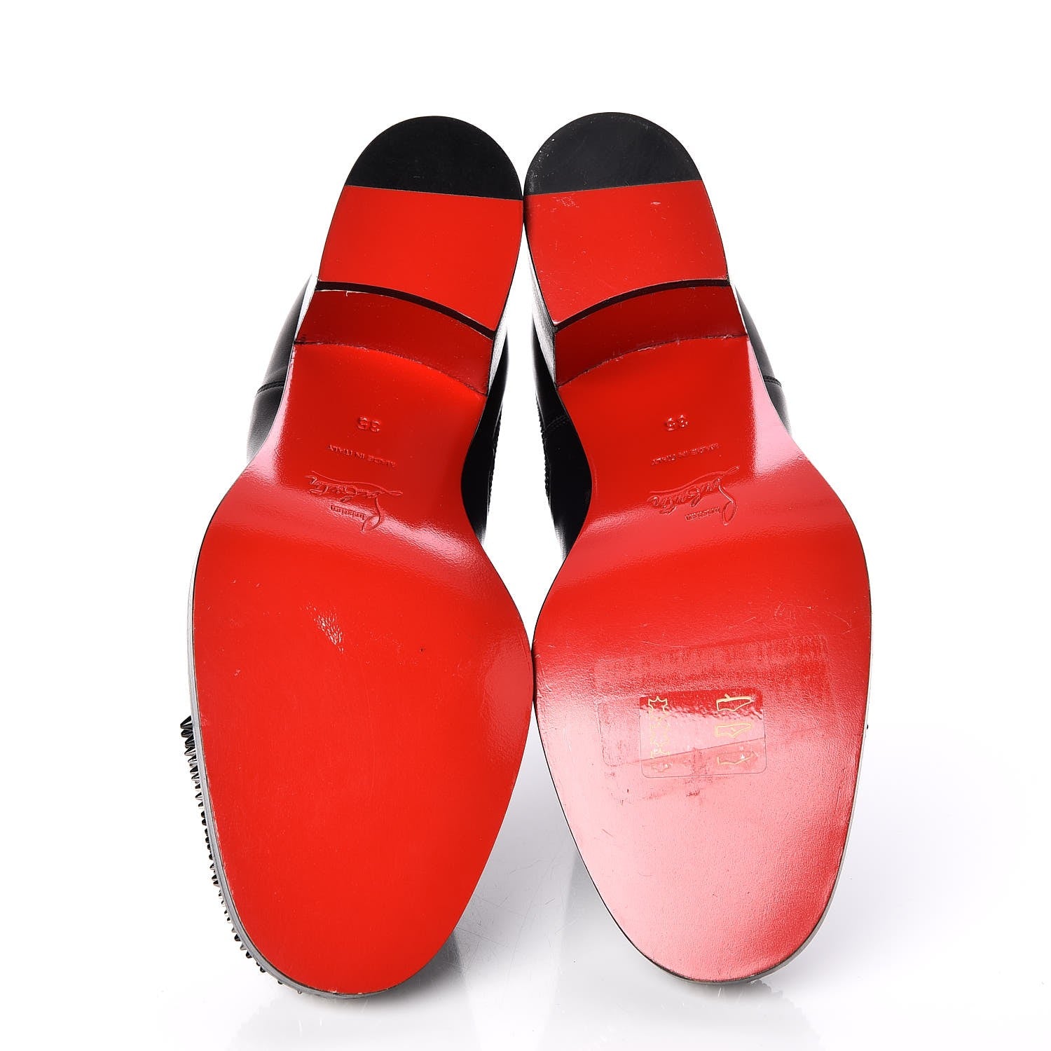 Christian Louboutin Veau Velours Otaboo 70 Chelsea Boots 35 Black 5 of 8