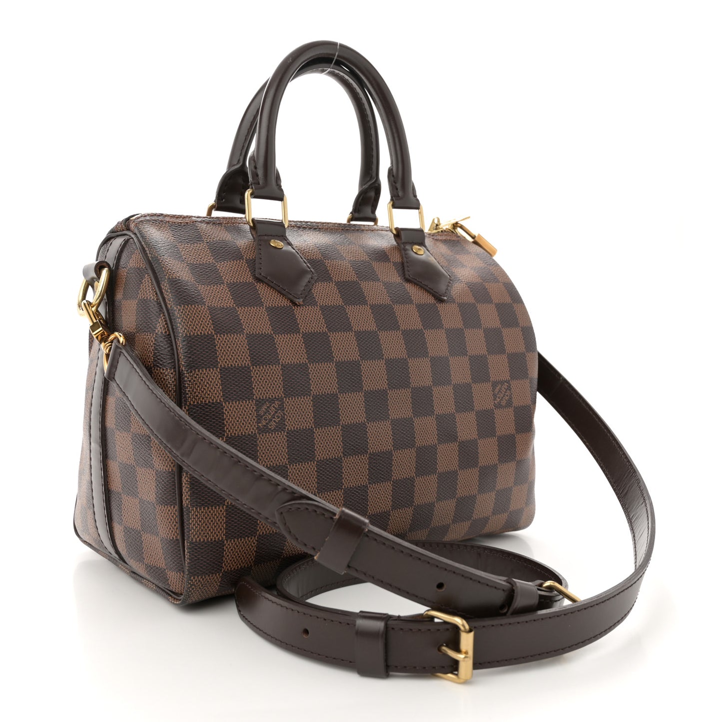 Damier Ebene Speedy Bandouliere 25