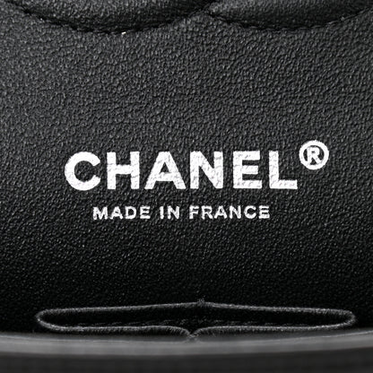 Chanel Lambskin Quilted Medium Double Flap Black 6 of 10