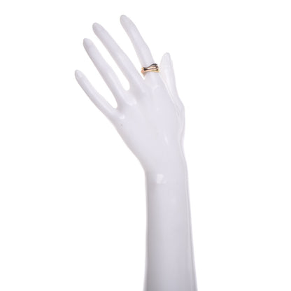 Cartier 18K Pink Yellow White Gold Classic Trinity Ring 52 6 2 of 7