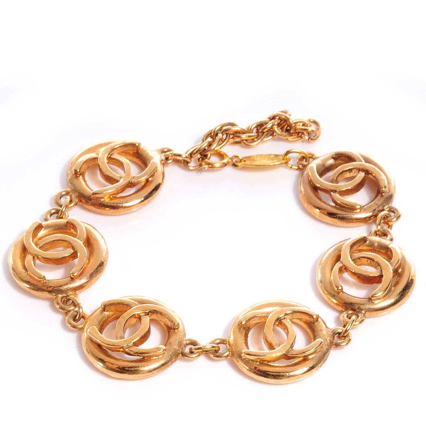 CC Cutout Bracelet Gold