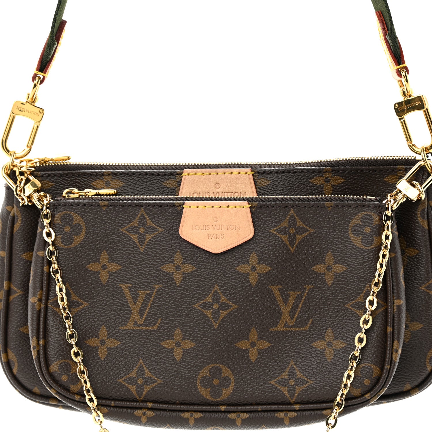 Louis Vuitton Monogram Multi Pochette Accessories Kaki 10 of 12