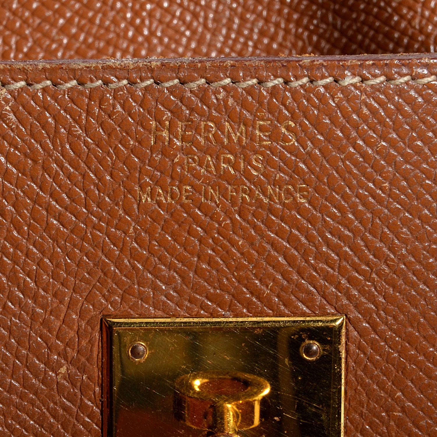 Hermes Courchevel Birkin 35 Gold 9 of 26