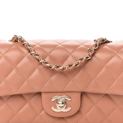 Chanel Lambskin Quilted Mini Rectangular Flap Brown 10 of 11