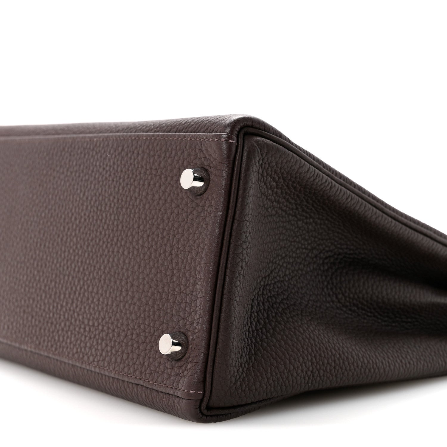 Hermes Togo Kelly Retourne 32 Chocolate 10 of 14