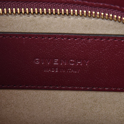 Givenchy Goatskin Diamond Quilted Pocket Crossbody Aubergine 8 of 8