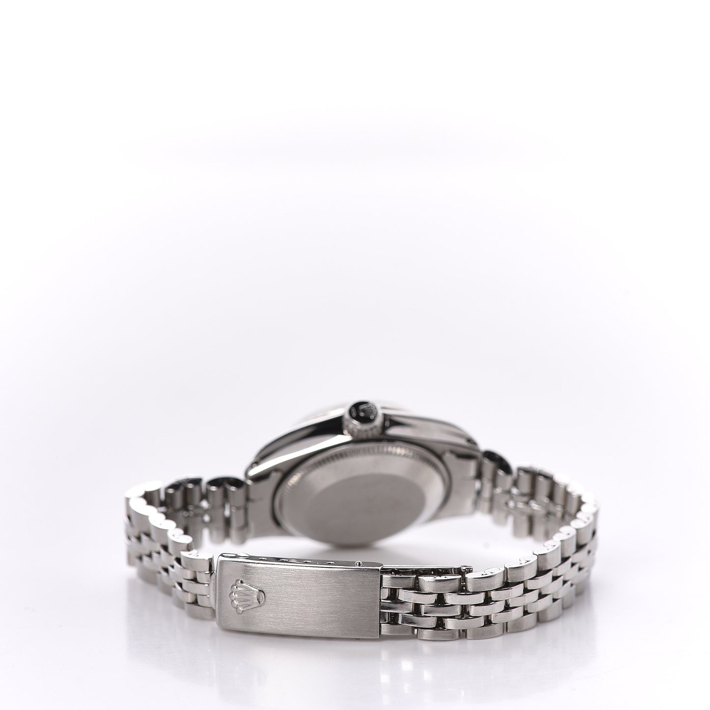 Stainless Steel 18K White Gold 26mm Oyster Perpetual Date Watch Silver 6917