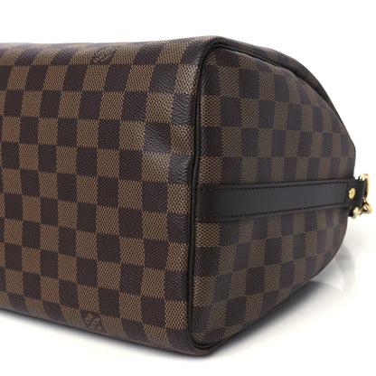 Louis Vuitton Damier Ebene Speedy Bandouliere 30 9 of 9