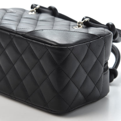 Chanel Calfskin Quilted Small Cambon Bowler Black 6 of 10