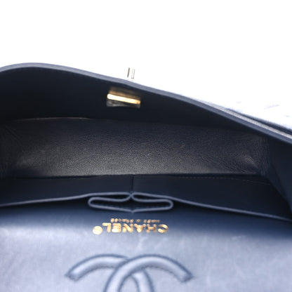 Chanel Caviar Quilted Small Double Flap Navy 5 of 11