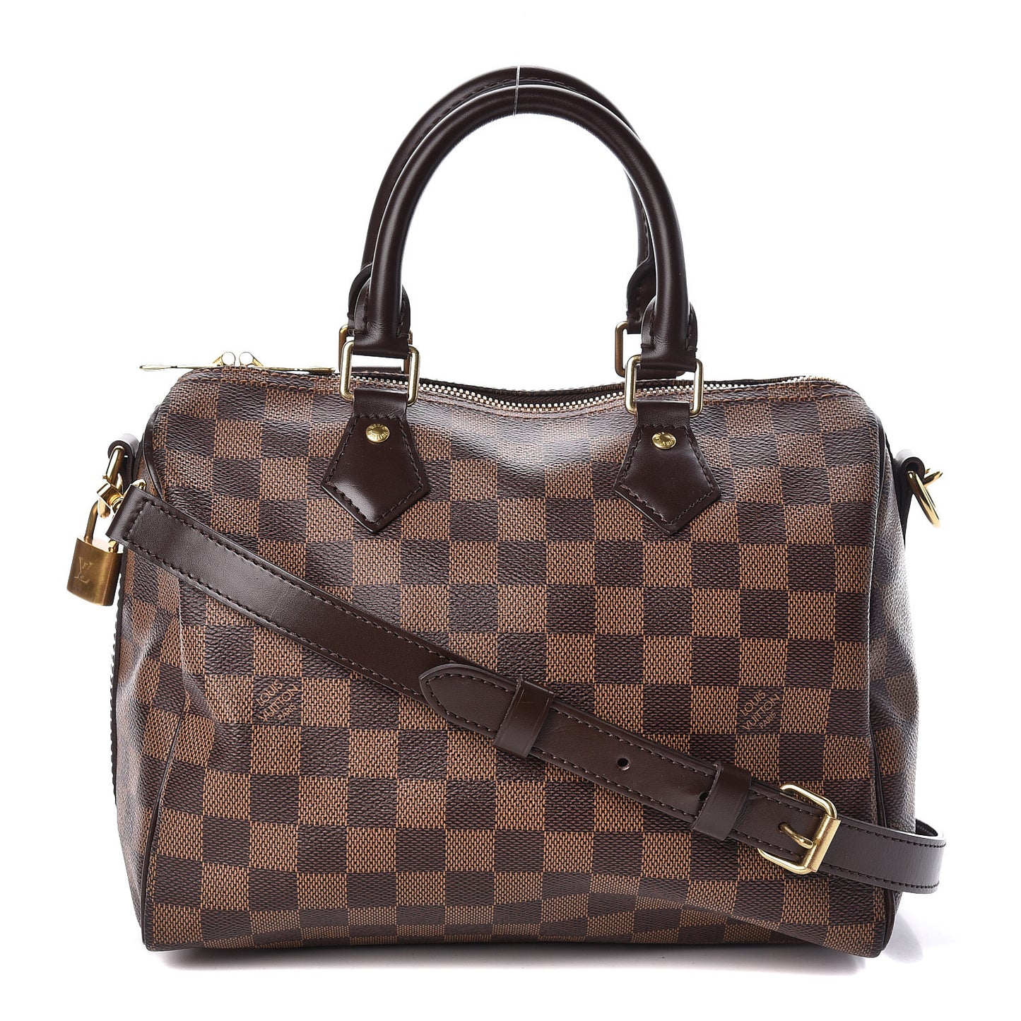 Damier Ebene Speedy Bandouliere 25