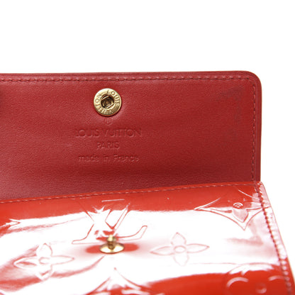 Louis Vuitton Vernis Ludlow Wallet Orange Sunset 6 of 9