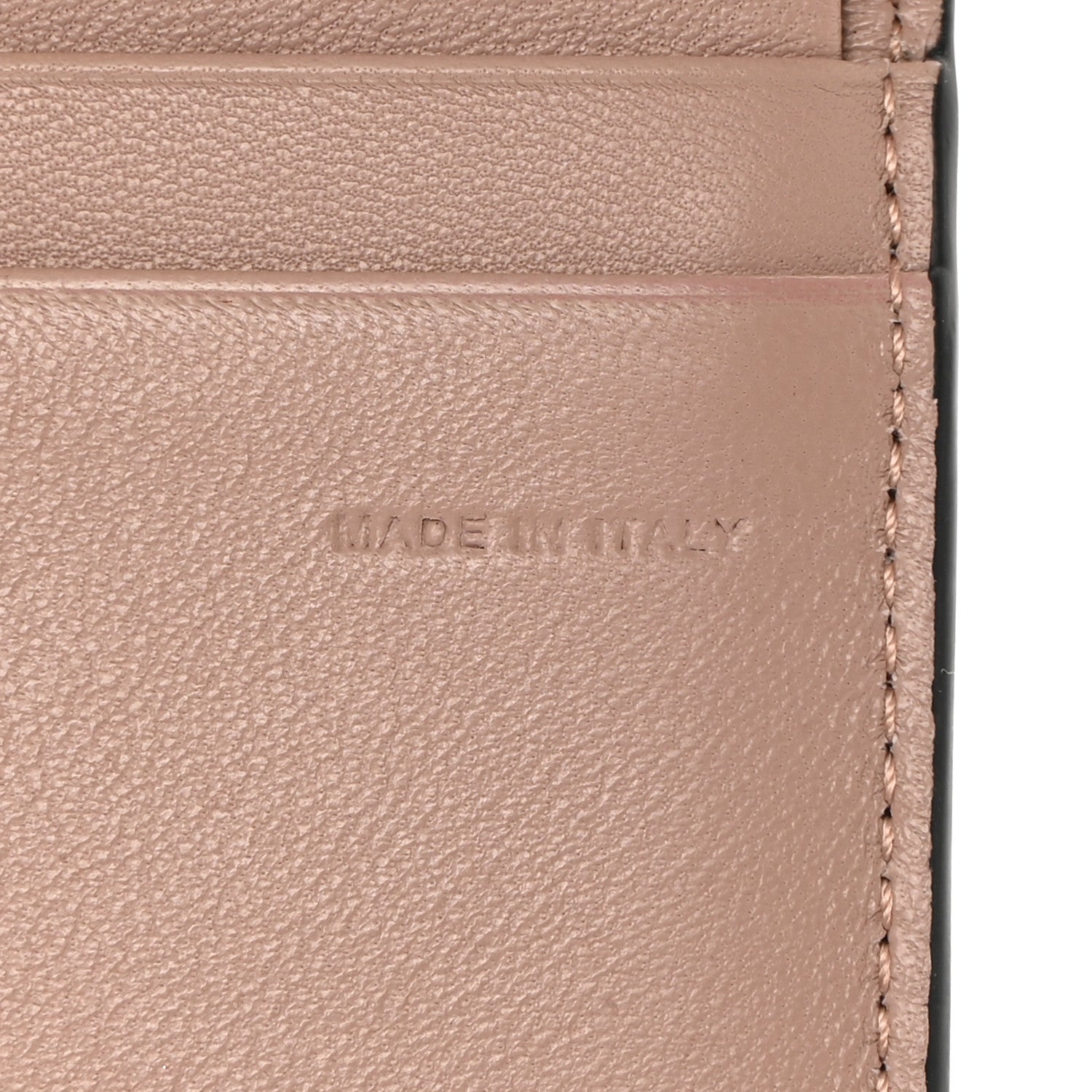 Valentino Garavani Metallic Crackle Effect Calfskin Small Loco Wallet Platino 9 of 10