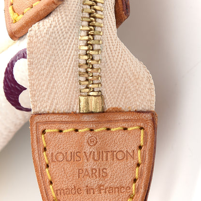 Louis Vuitton Monogram Multicolor Pochette Accessories White 8 of 10