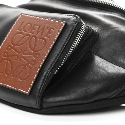 Loewe Calfskin Nylon Belt Bag Black 11 of 11