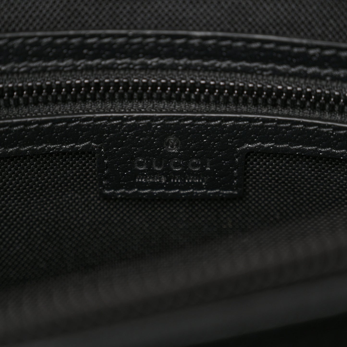 Textured Dollar Calfskin Web Monochrome Large Diana Tote Bag Black