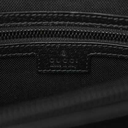 Gucci Textured Dollar Calfskin Web Monochrome Large Diana Tote Bag Black 7 of 11