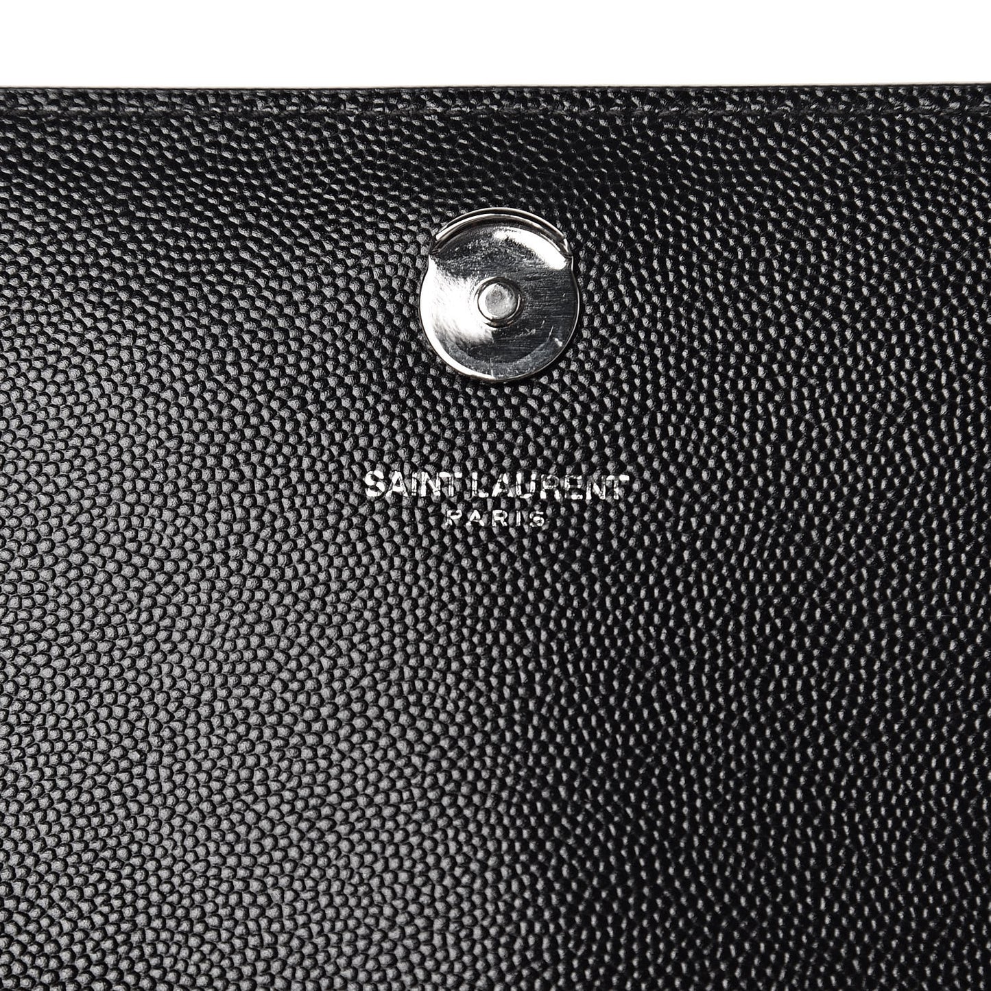 Grain De Poudre Medium Classic Monogram Kate Satchel Black