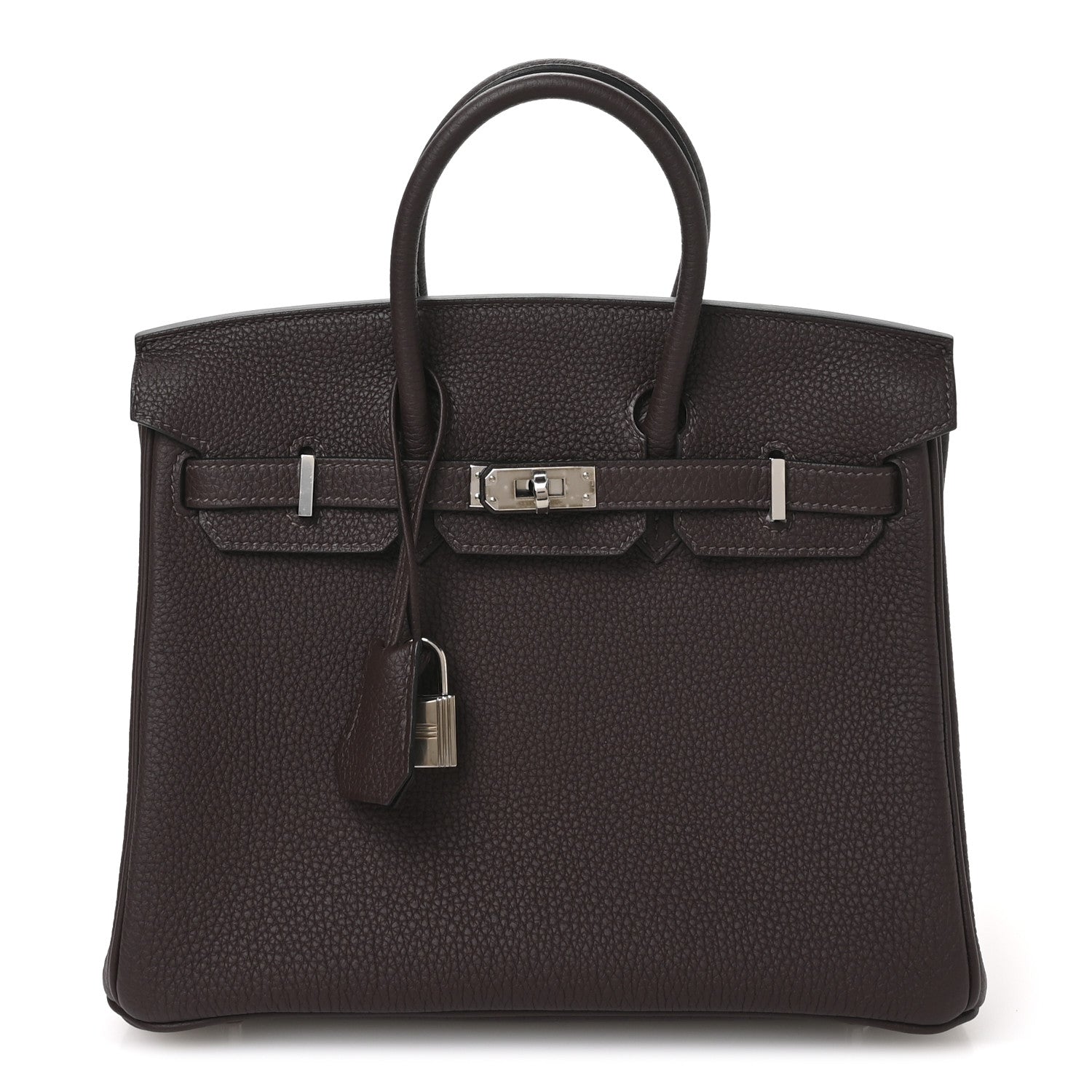 Hermes Togo Birkin 25 Chocolate 1 of 11