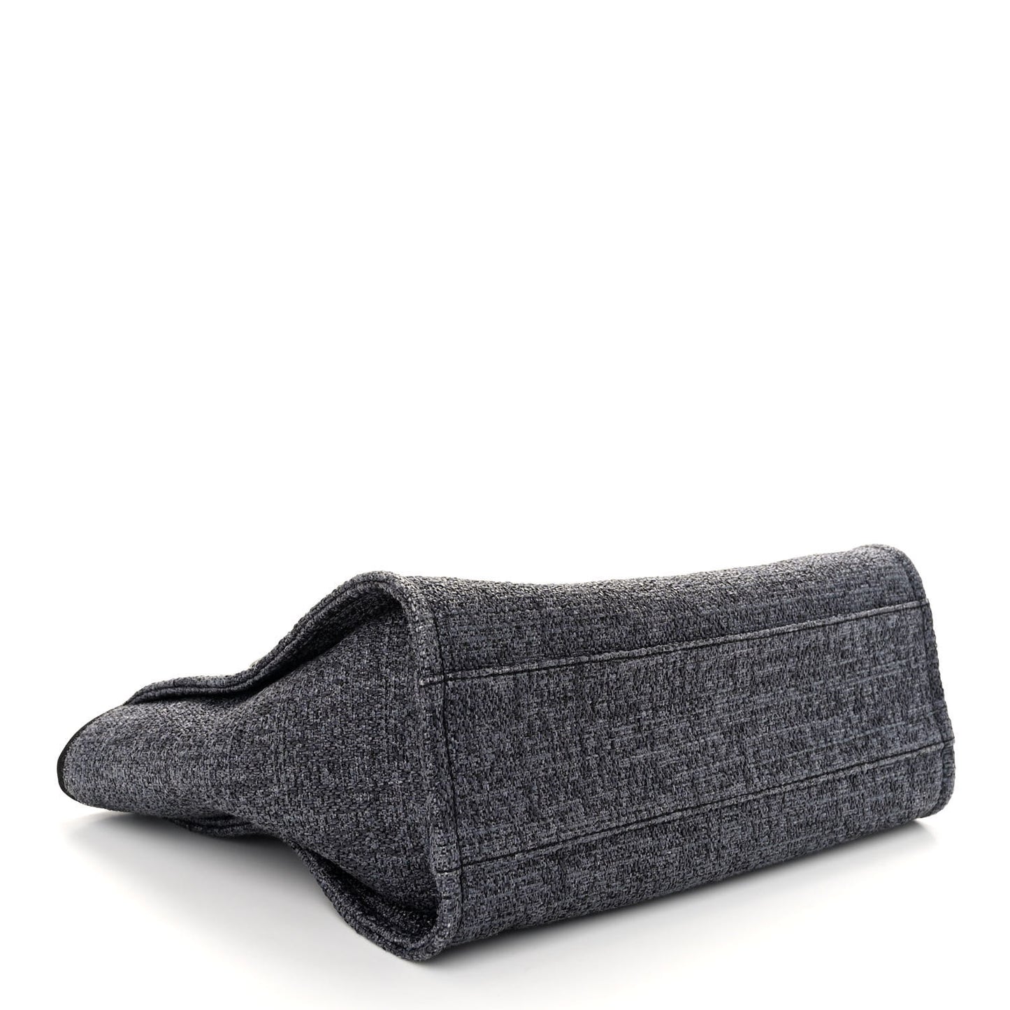 Lurex Boucle Small Deauville Tote Black