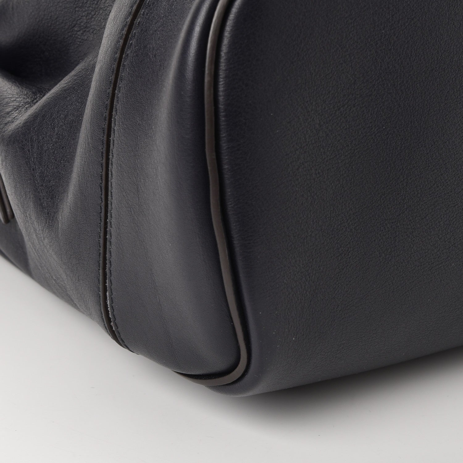 Chloe Calfskin Medium Owen Flap Bag Full Blue 9 of 10