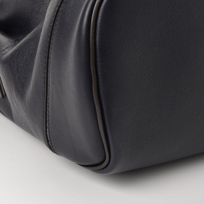 Chloe Calfskin Medium Owen Flap Bag Full Blue 9 of 10