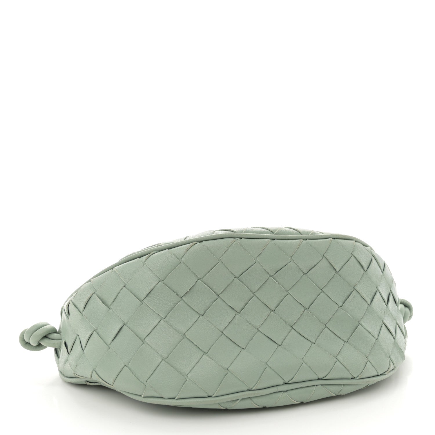 Bottega Veneta Nappa Intrecciato Half Moon Pouch On Strap Sauge 4 of 10