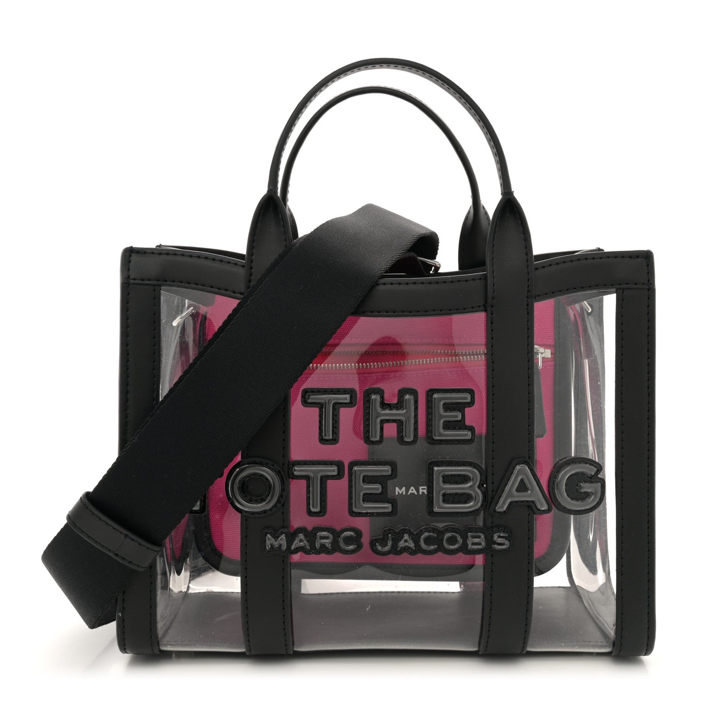 PVC The Small Tote Bag Black
