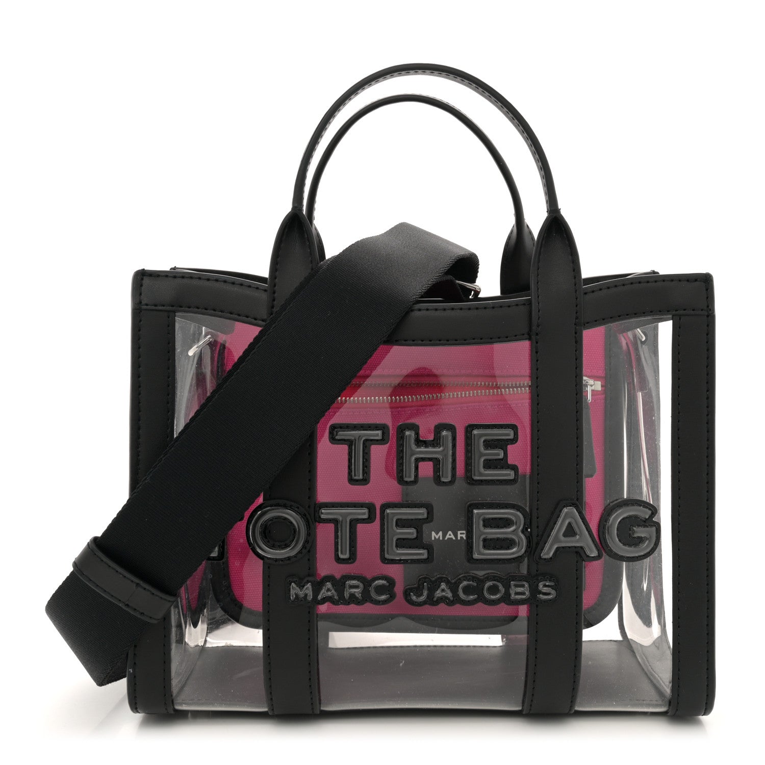 Marc Jacobs PVC The Small Tote Bag Black 1 of 13