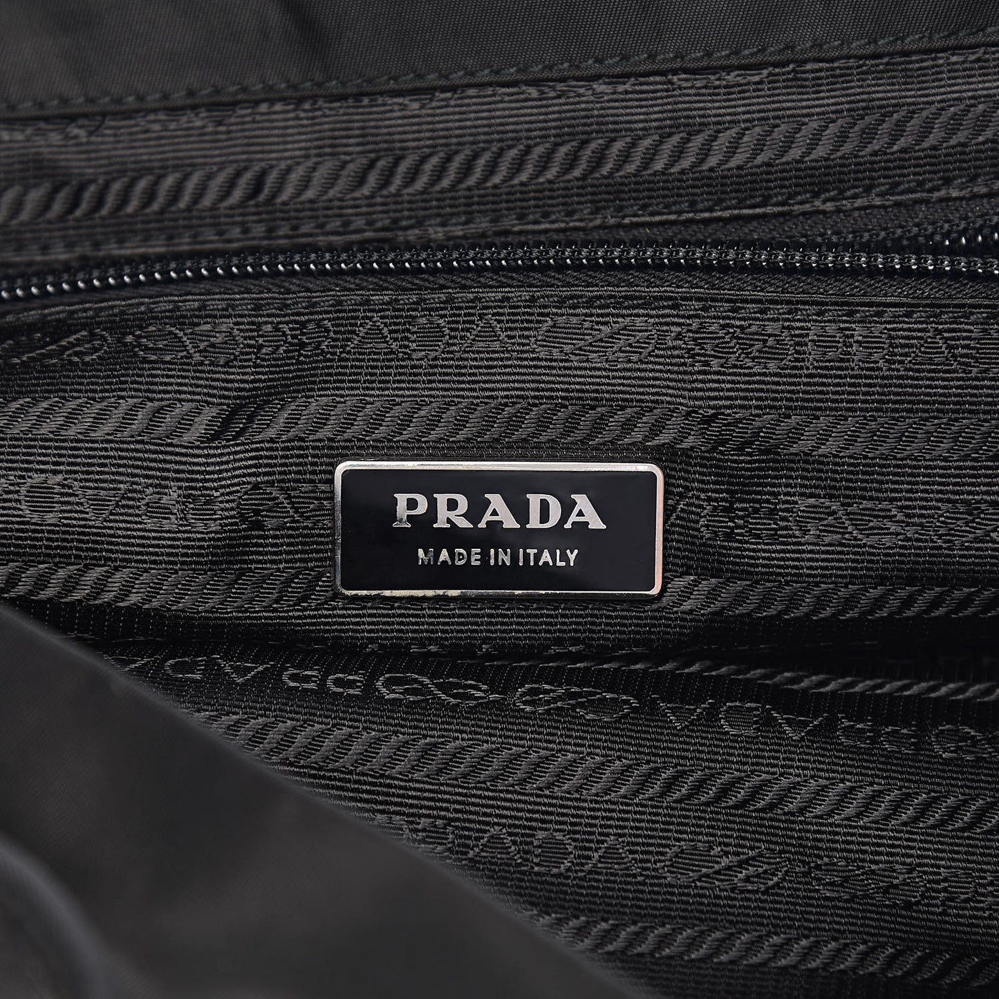Tessuto Nylon Vela Small Backpack Black
