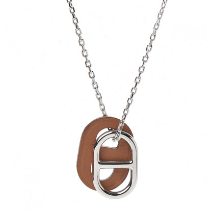 Hermes Swift O'Maillon Pendant Necklace Gold 4 of 6