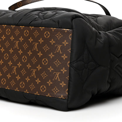 Louis Vuitton Econyl Monogram Pillow Giant Onthego GM Black 9 of 10
