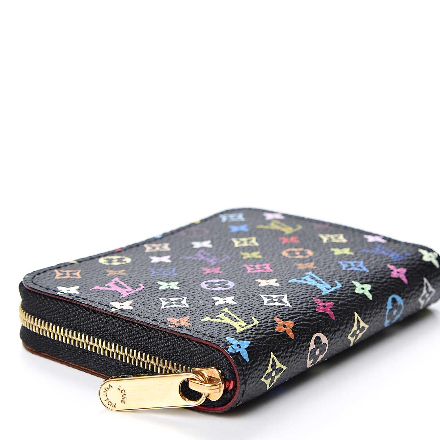Monogram Multicolor Zippy Coin Purse Black Grenade