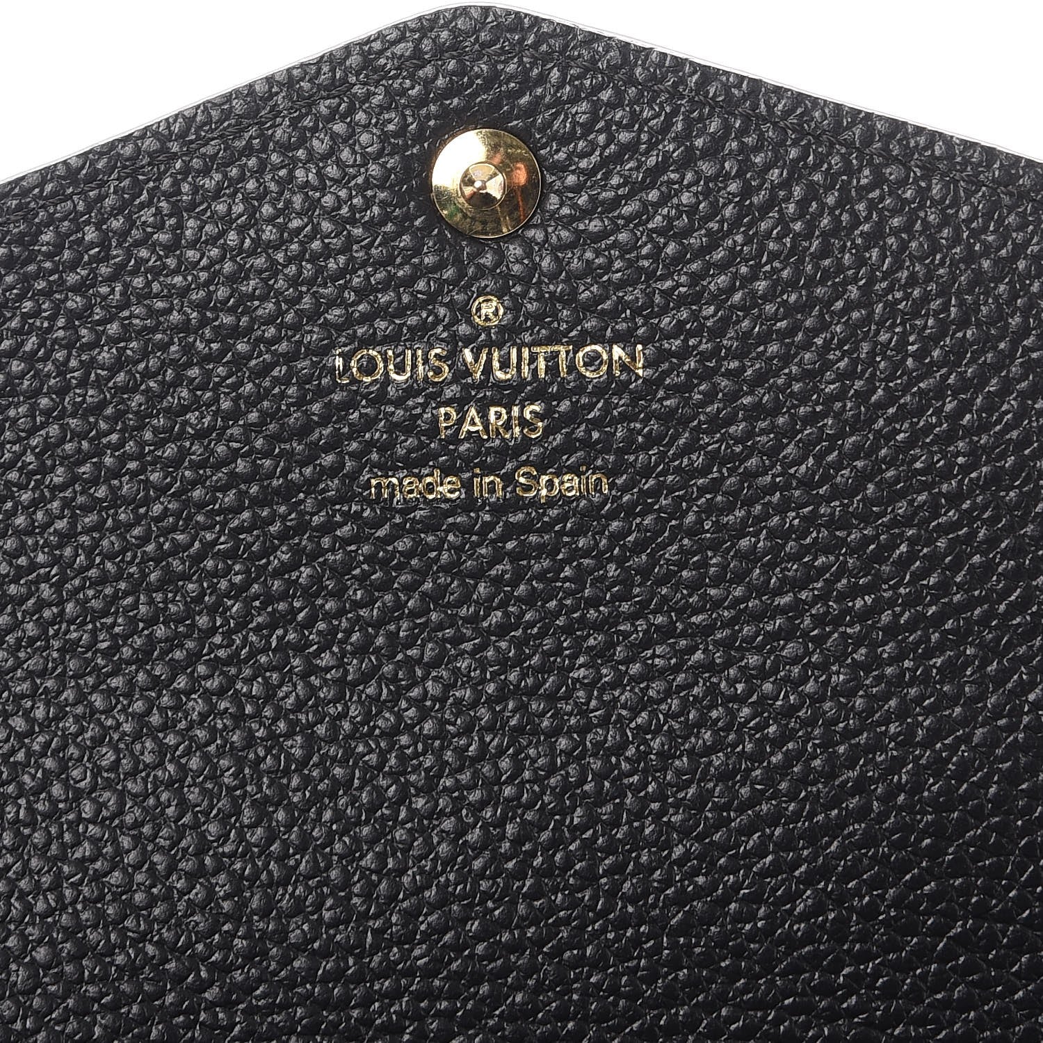 Louis Vuitton Empreinte Sarah Wallet NM Black 6 of 8