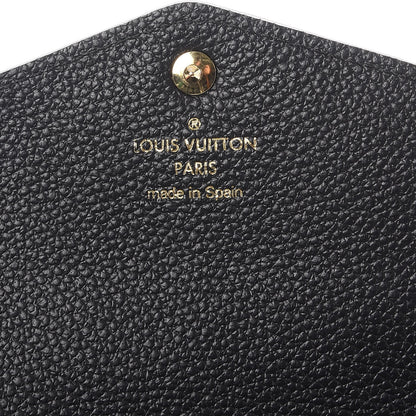 Louis Vuitton Empreinte Sarah Wallet NM Black 6 of 8