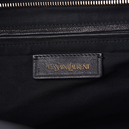 Saint Laurent Sheepskin Large Cabas ChYc Black 6 of 20